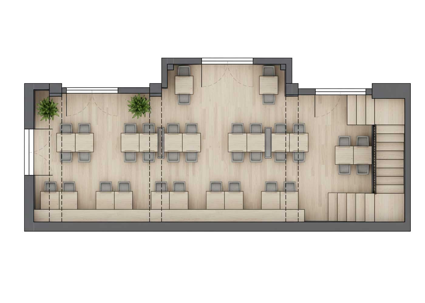 Brew Land Café 1st floor