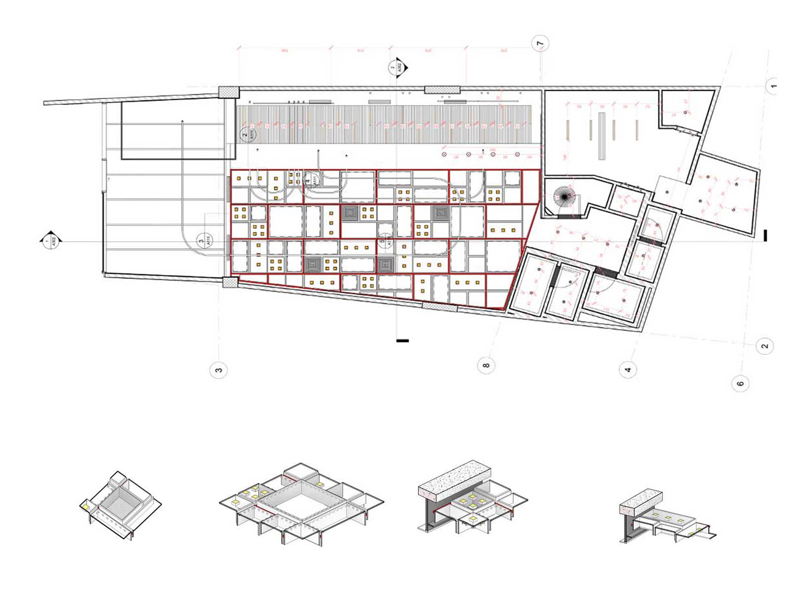 CAFE DEL BELLO ceiling plan
