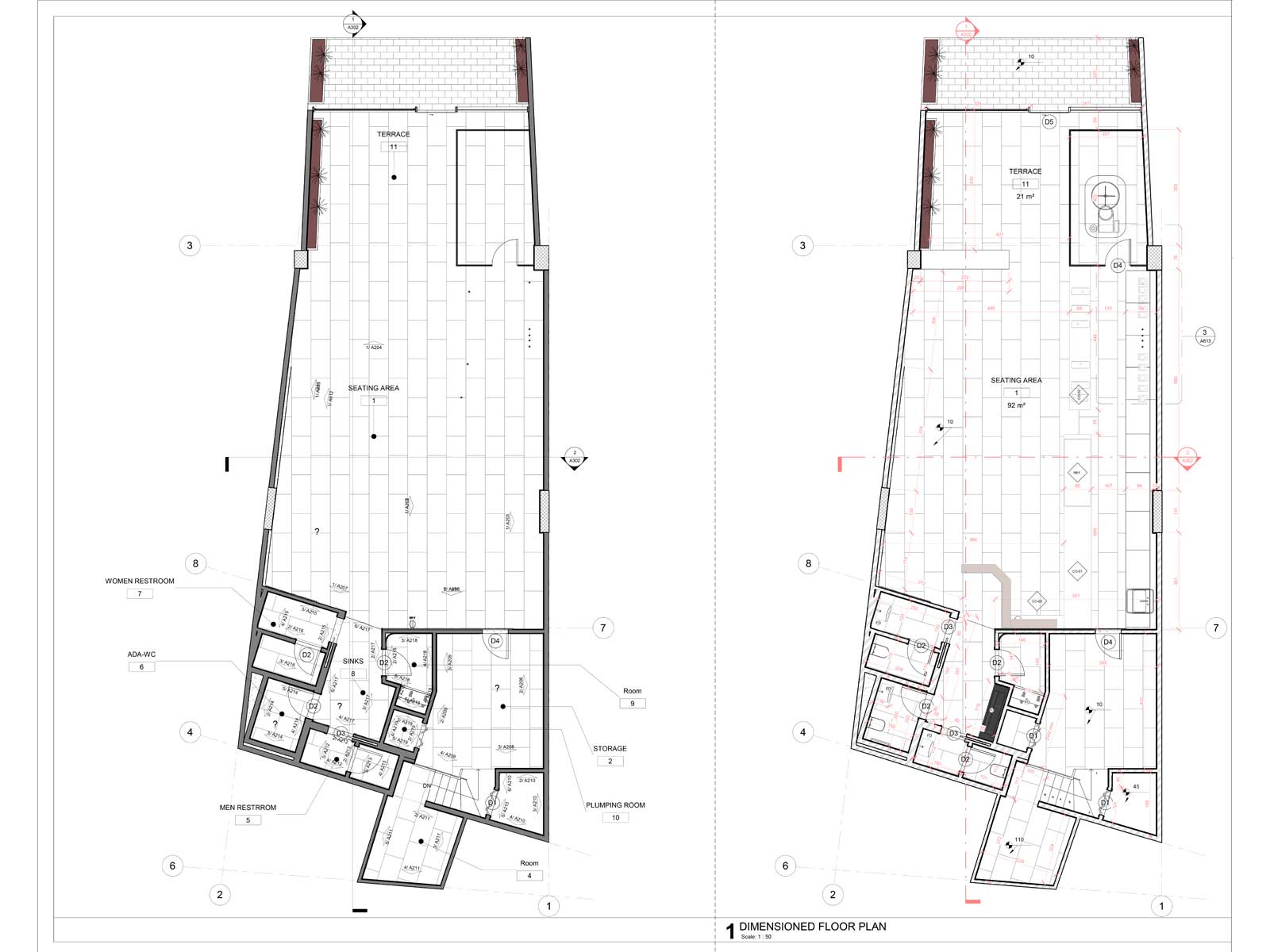 CAFE DEL BELLO layout
