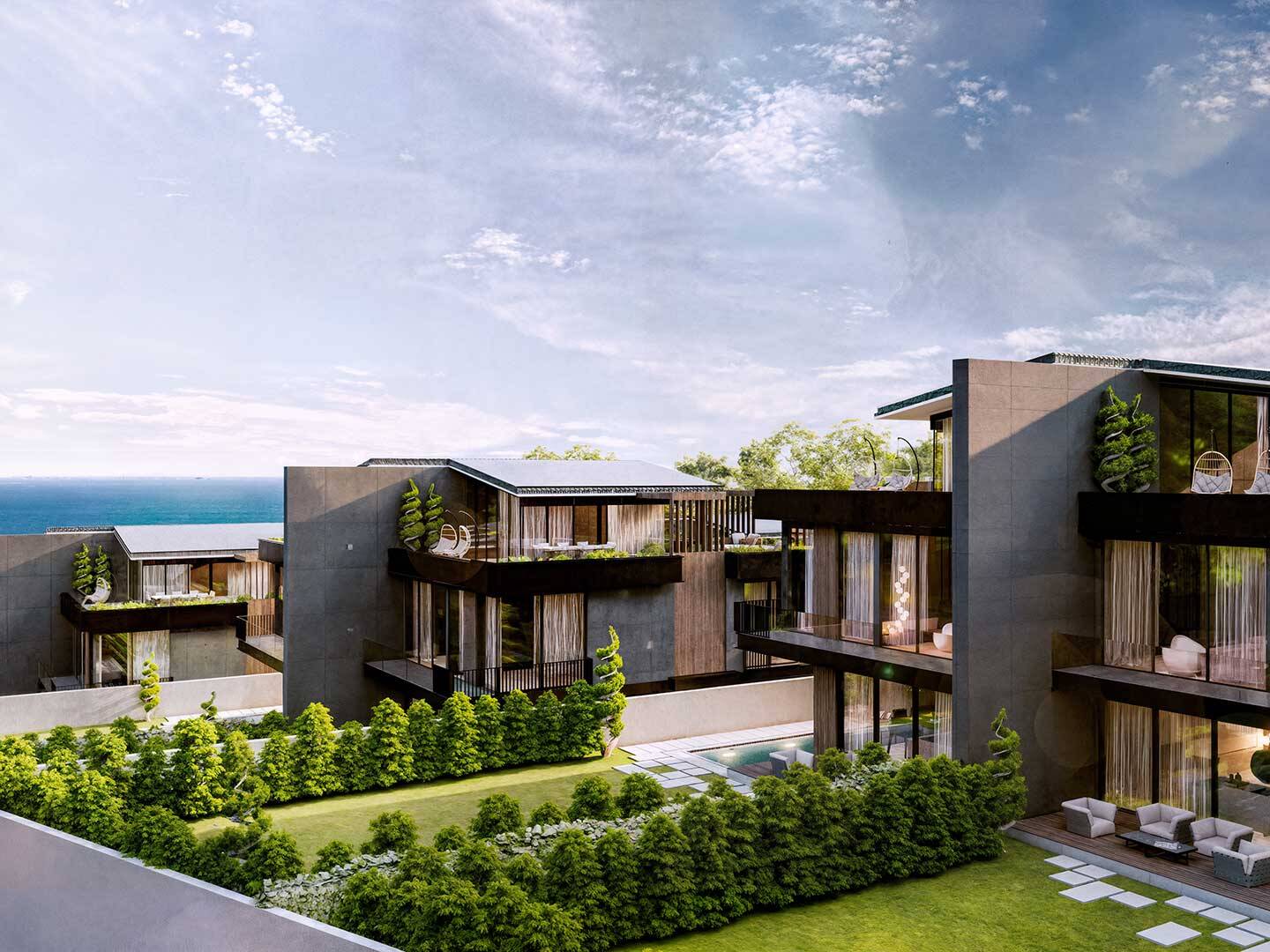 Tutku Premium Villas luxury residential development in Büyükçekmece Istanbul