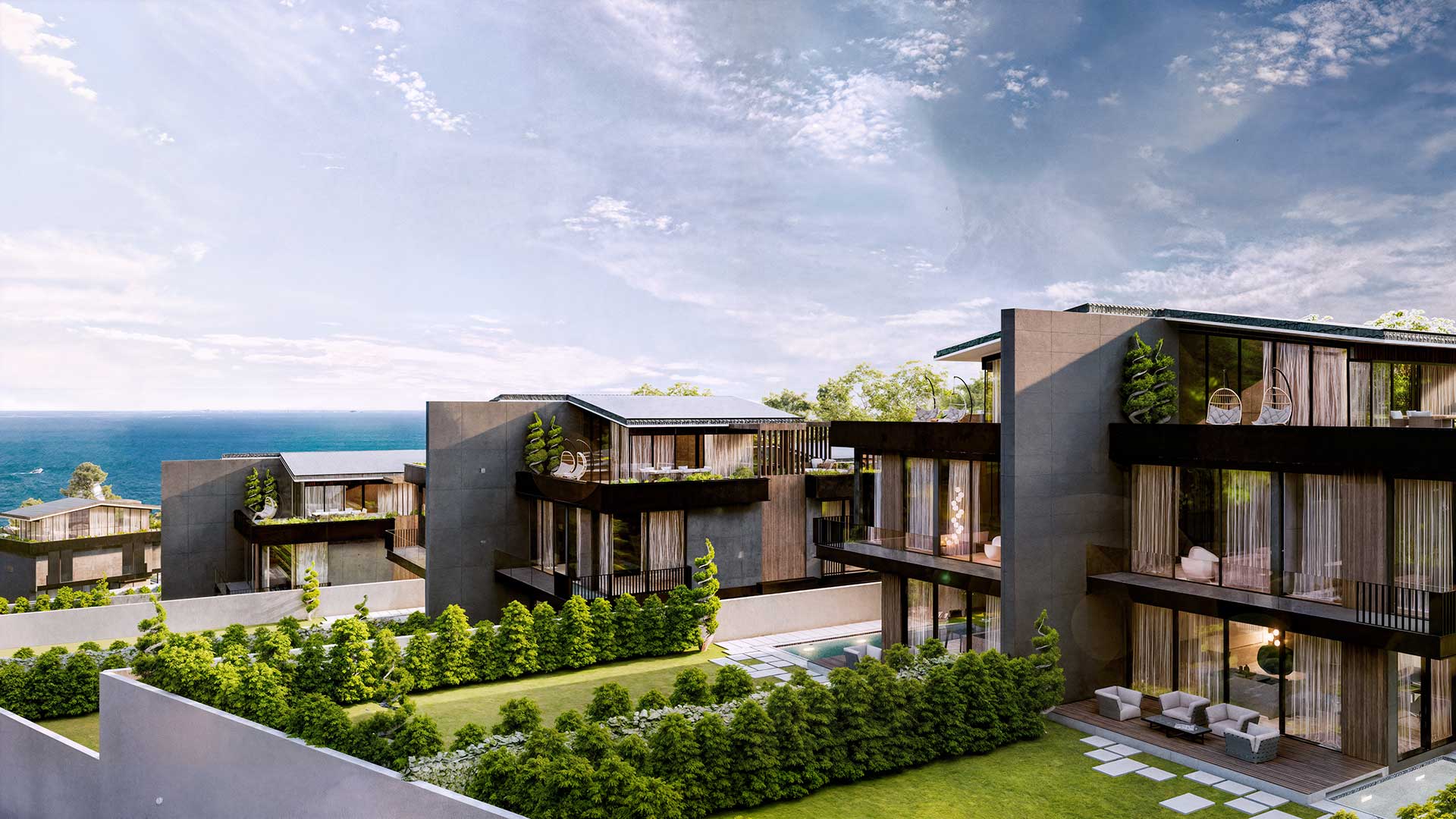 Tutku Premium Villas luxury residential development in Büyükçekmece Istanbul