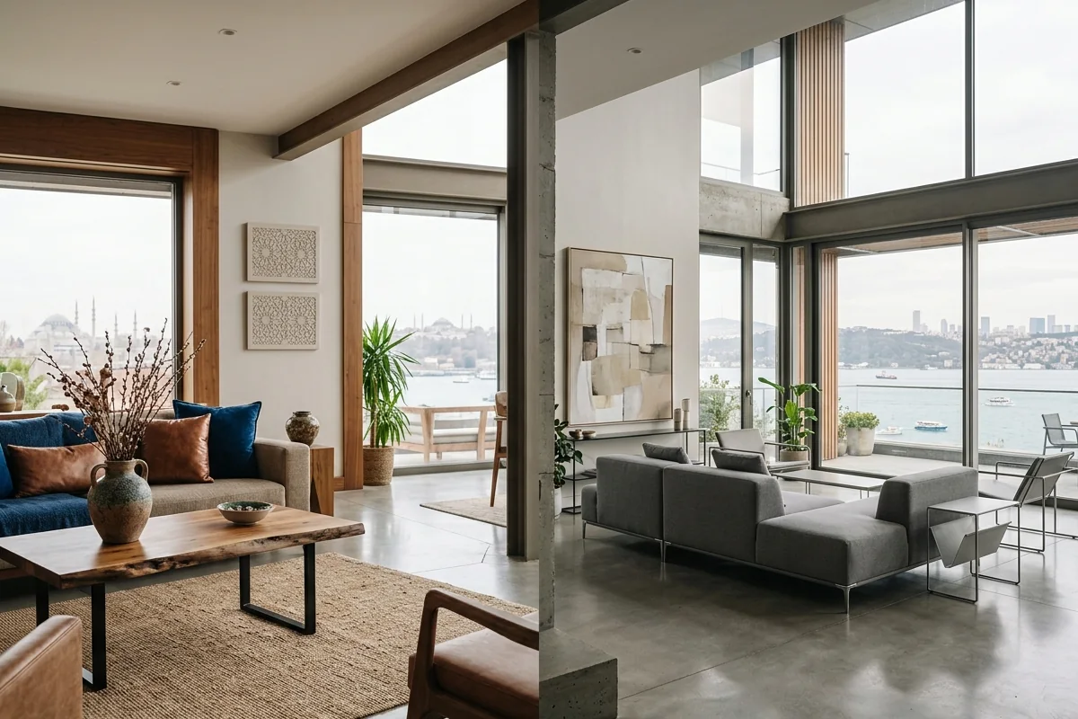Istanbul düşler vadisi home design comparison of interior styles in a modern villa